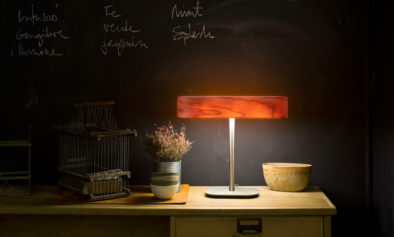 LZF Lamps | I-Club, Table Lamp. Charming space | Wood touched by Light | Handmade Wood Lighting since 1994