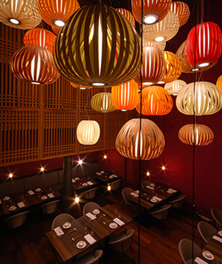 Lighting the dining experience