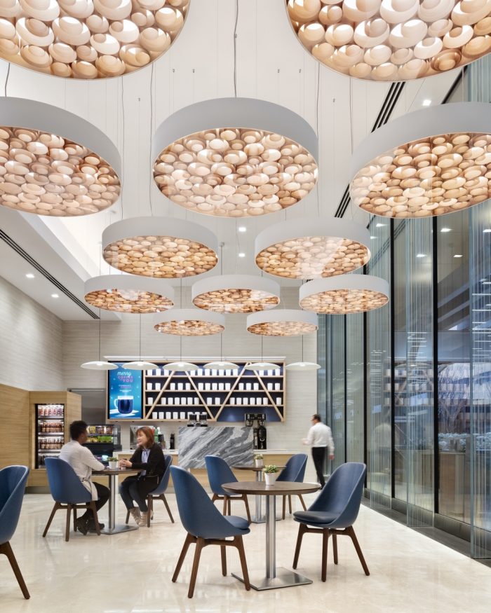 LZF Lamps specified in David H. Koch Center for Cancer Care